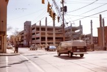 Court Sq Autopark construction